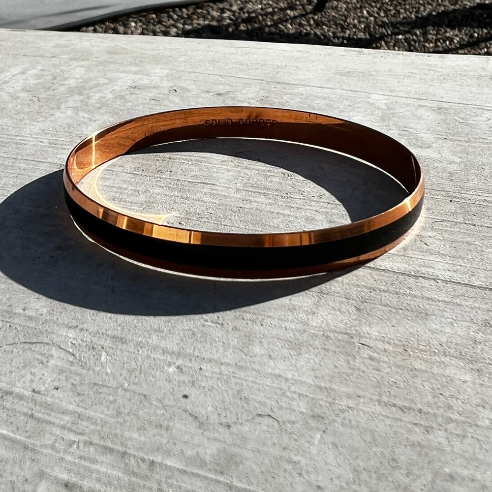 Solid Copper Bracelet - image 2